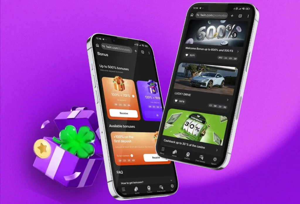 Bonuses in the 1win India App