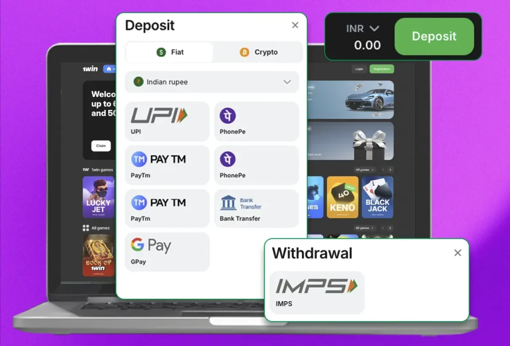 1win Payment Methods